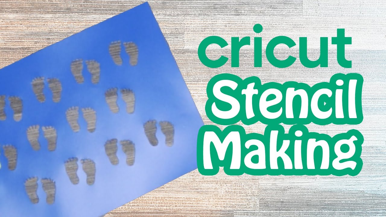 HOW TO MAKE A VINYL STENCIL STEP BY STEP WITH YOUR CRICUT MACHINE