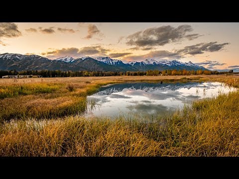Video: Nyd Grandeur Of Jackson Hole Med Et Ophold I En Lille Hytte