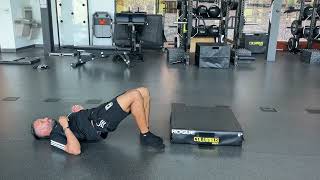 Hamstring SL glute bridge Catch