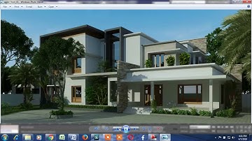 Vray sunlight Exterior Lighting&rendering tutorial 3dsmax, video part 1