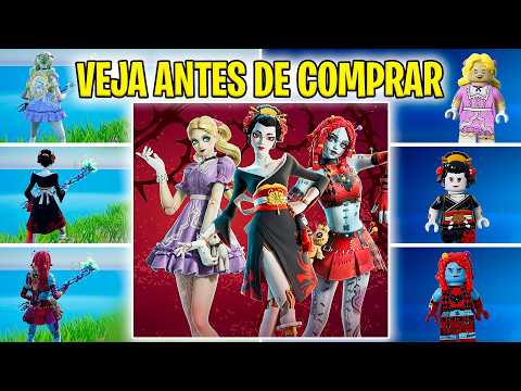 VEJA ANTES DE COMPRAR PACOTÃO BONECAS PERDIDAS (SKIN EMÍLIA, MINEKO, RÊ TALHOS) - Fortnite