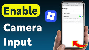How to Enable Camera Input in Roblox (Updated)