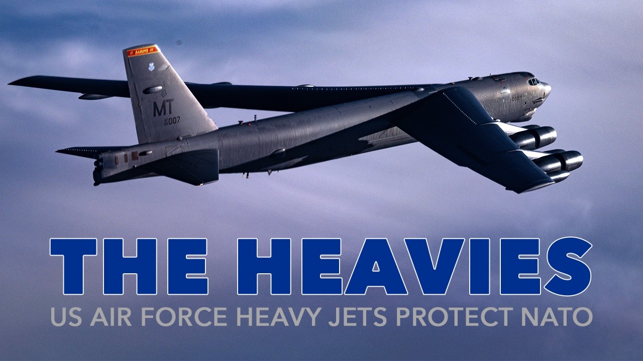 Тяжелые самолеты | 🇺🇸Тяжелые самолеты ВВС США защищают НАТО
