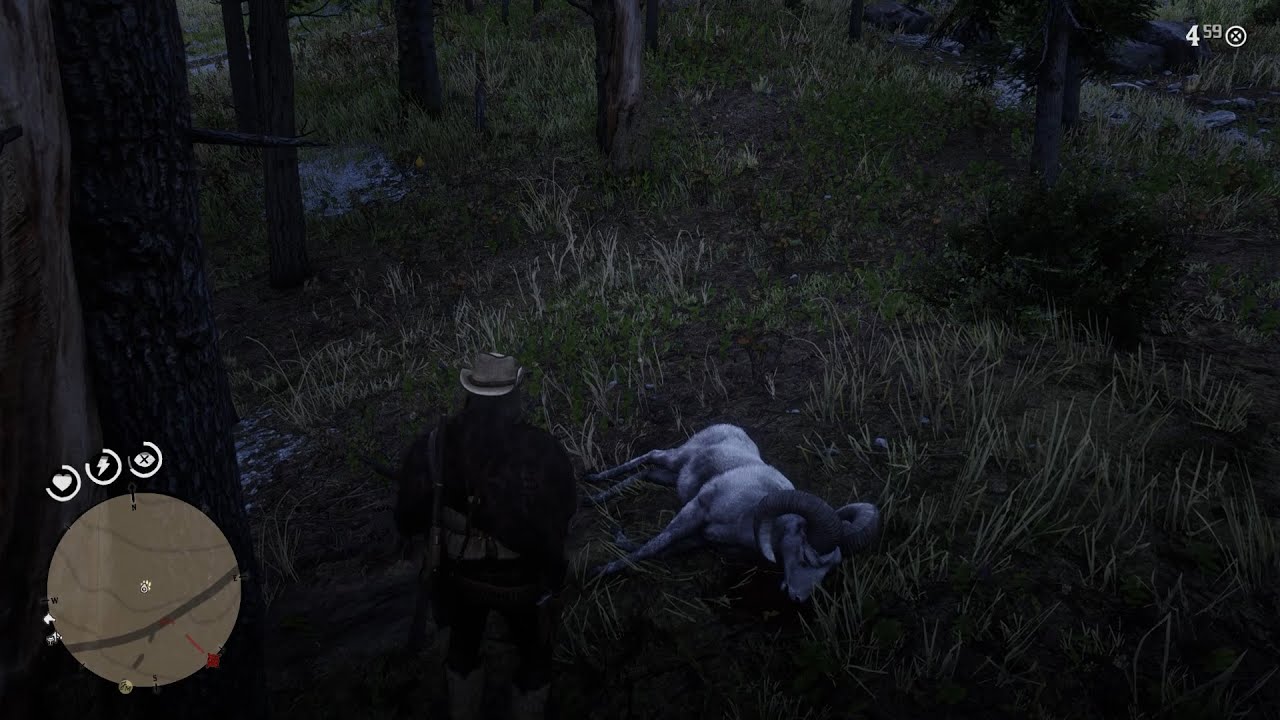 Legendary Big Horn Ram Hunt | Legendary Animals | Red Dead Redemption 2 ...