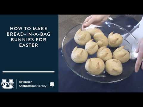 Easter Project: Bread in a Bag Bunnies
