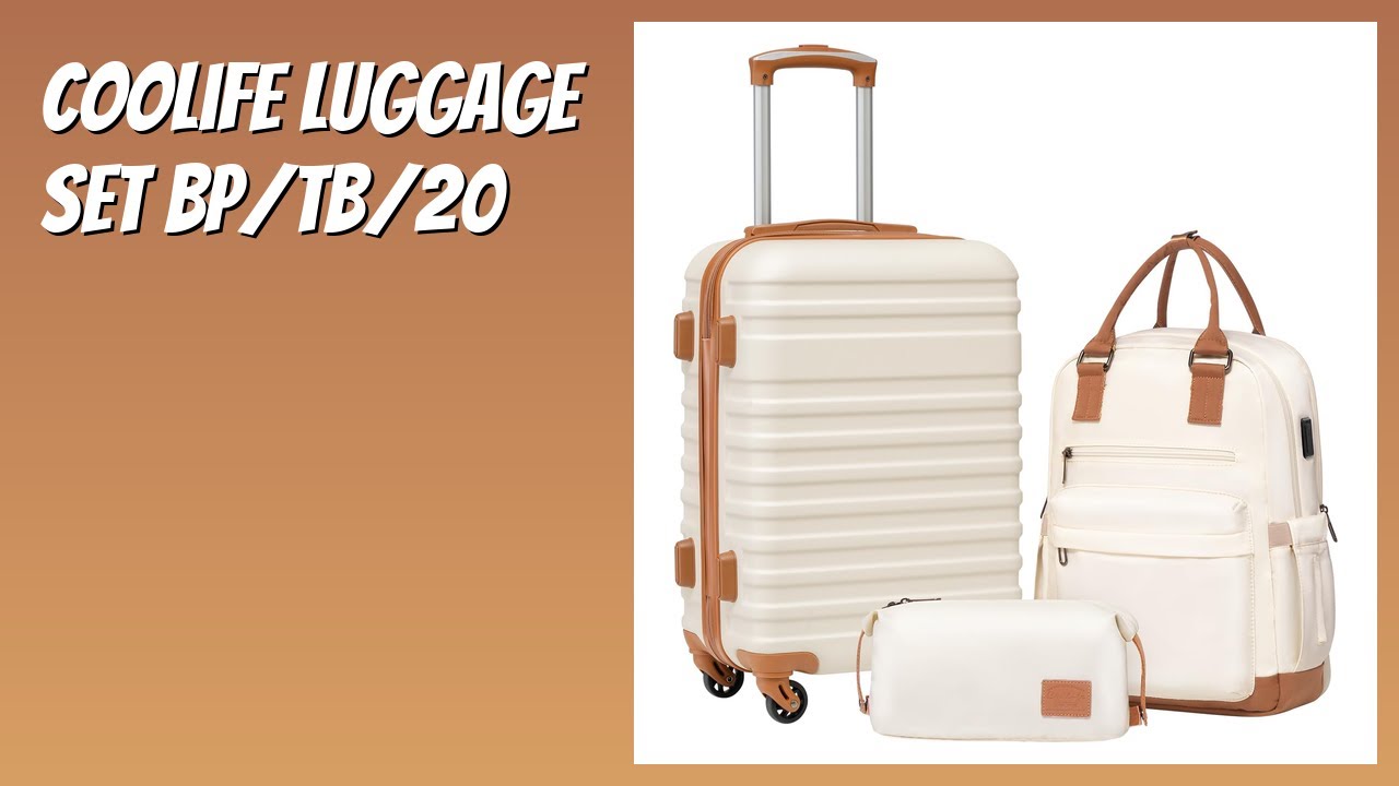 REVIEW (2026): Coolife Luggage Set BP/TB/20. Features