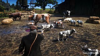 RDR2 - Hunting small cows