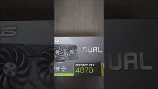 Asus Dual RTX 4070 Unboxing