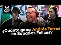 Andrs torres me gano 4 palos por 3 minutos como comediante