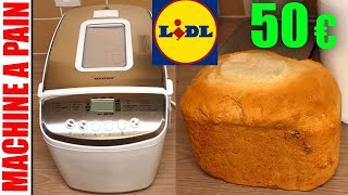 machine à pain LIDL SILVERCREST SBB 850 F2 Bread Maker Brotbackautomat  Macchina per il pane - YouTube