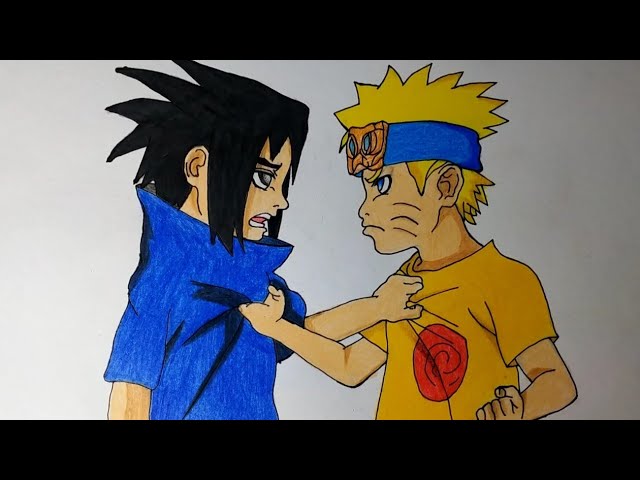 Naruto >.< Sasuke - Desenho de deaththekid - Gartic