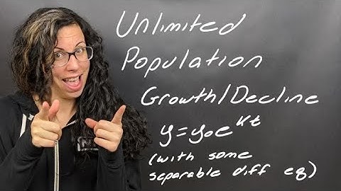 Lesson: Unlimited Population Growth/Decline