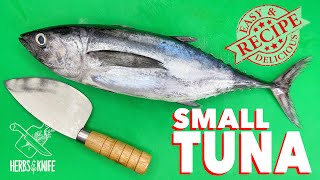 Taiwan fish knife with small tuna