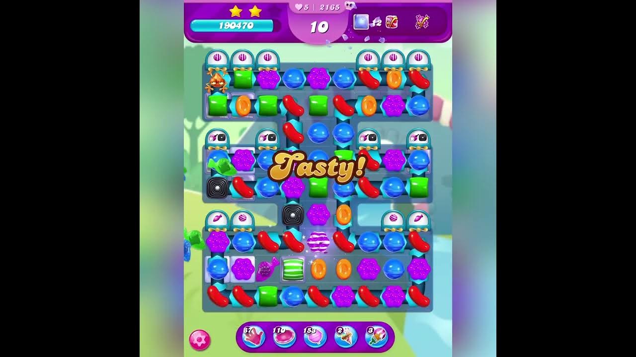 How To Beat Level 2165 In Candy Crush Candy Crush Saga - 🍭🍬 Level 2165 & Level 2166 - 🍭🍬 - YouTube