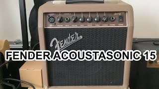 FENDER ACOUSTASONIC 15 - YouTube