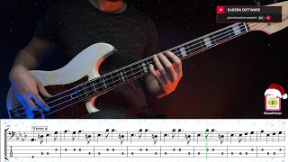 Brenda Lee - Rockin' Around the Christmas Tree (Bass Cover with Tabs&Sheet Music)