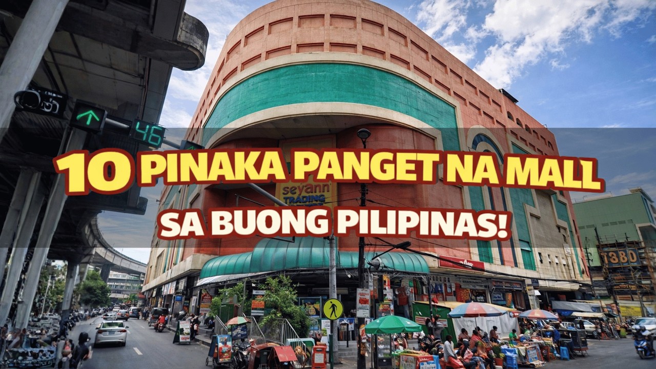 MGA PINAKA PANGET NA MALL SA PILIPINAS!