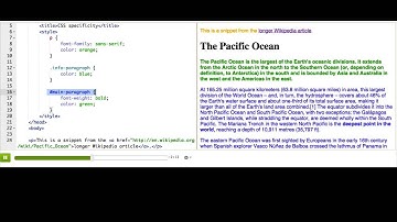 CSS specificity | Intro to HTML/CSS: Making webpages | Computer Programming | Khan Academy