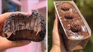 Trying The Best Ever Oreo Cake Recipe | Most Satisfying Chocolate Cake Tutorials | Easy Cakes