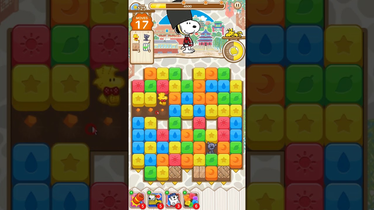 Snoopy Puzzle Journey level 125