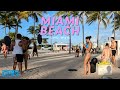 Miami Beach Walk 4k 🇺🇸  Walking tour of Muscle Beach in Miami Beach, Florida USA