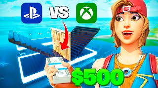 PS4 vs XBOX... ¿QUIEN ES MEJOR? (TORNEO FORTNITE $500)