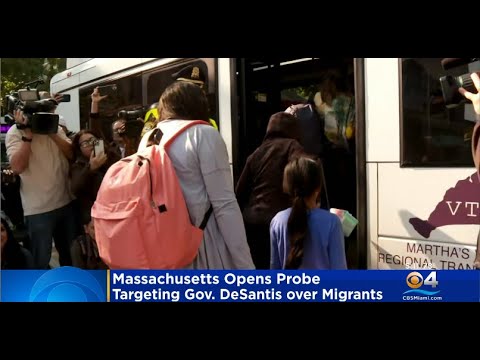Massachusetts Opens Probe Targeting Gov. DeSantis Over Sending Migrants To Martha’s Vineyard