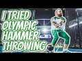 STRONGMAN TRIES OLYMPIC HAMMER THROWING!