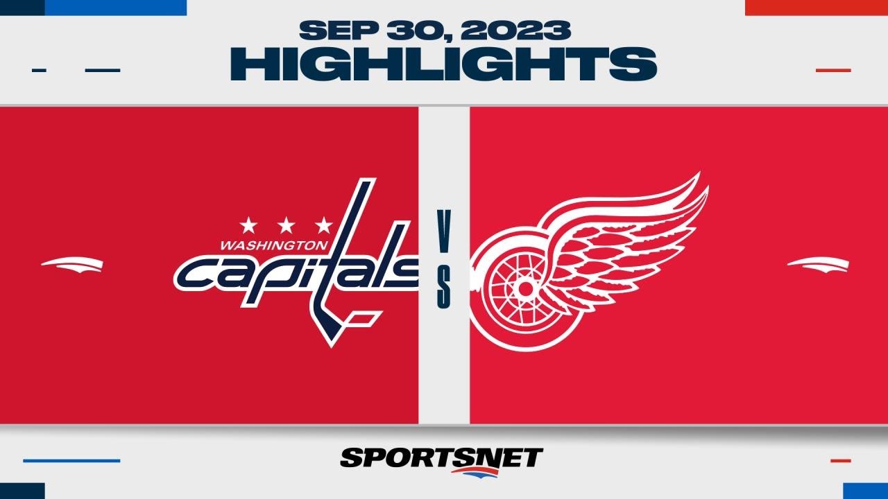 Red Wings beat Capitals 3-1 for 6th win in 7 games - WTOP News