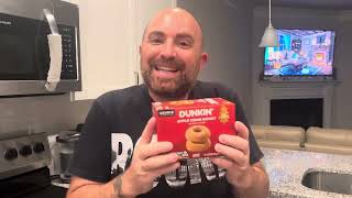 TRYING DUNKIN DONUTS APPLE CIDER DONUT K-CUPS
