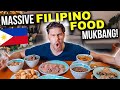 Insane FILIPINO FOOD Feast! Kare Kare, Adobo, Paksiw, Ensaymada and more...