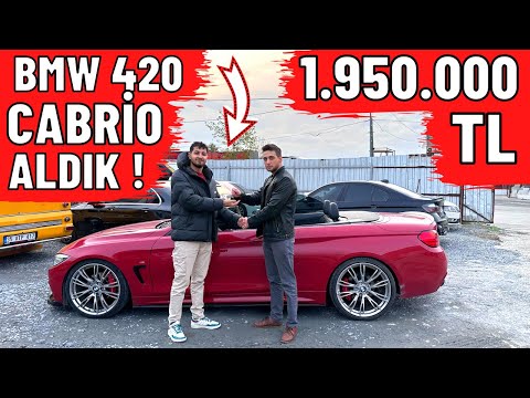 1.950.000 TL BMW 420 CABRİO ALDIK !