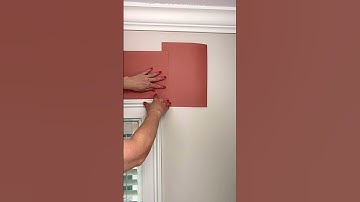 Easy and Quick Curtain Rod Hanging Hack #homehack #curtains