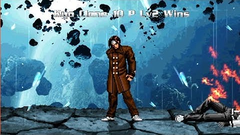 Dark Kyo MI renewal Vs Kyo Clone 10 P lv2 ¡¡¡ MUGEN