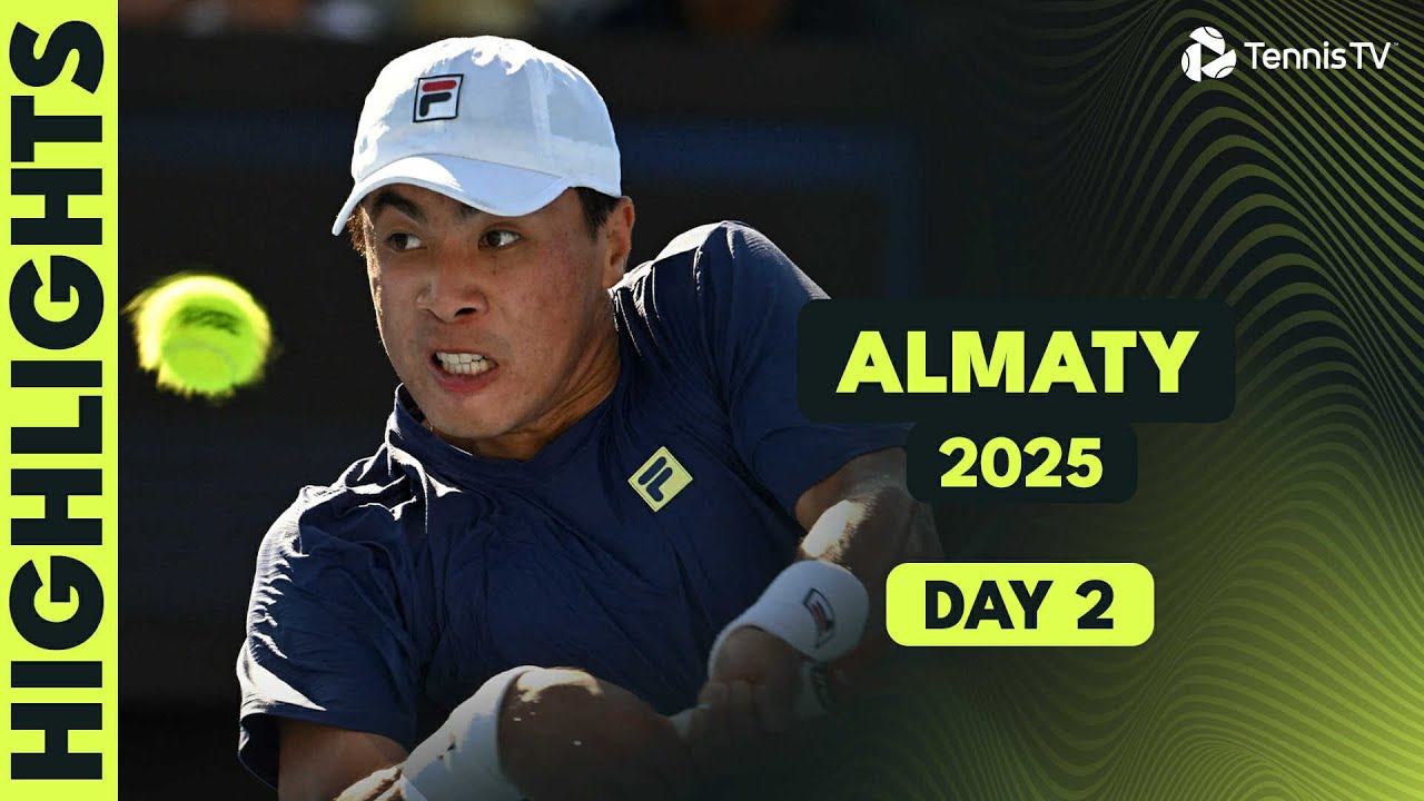 Nakashima Begins Campaign; Shevchenko & Djere Clash | Almaty 2025 Day 2 Highlights