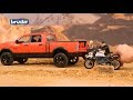 Bruder Toys RAM 2500 Power Wagon w/ Scrambler Ducati Desert Sled #02502