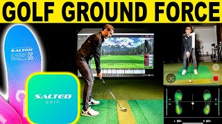 SALTED GOLF INSOLES REVIEW - FIRST LOOK + HOW TO SETUP (Golf Ground Force Tool)