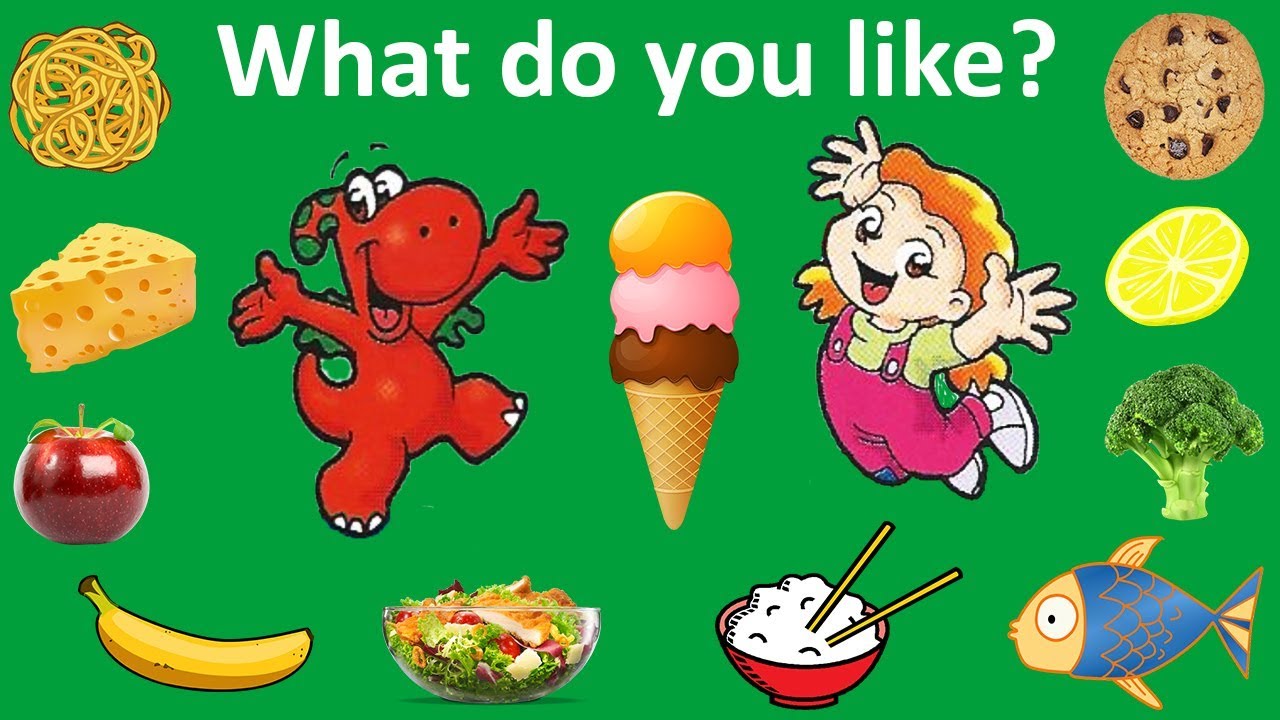 What do you like? Learn food vocabulary | English Lesson 11