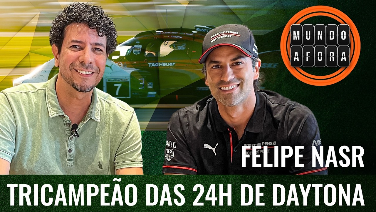 FELIPE NASR: TRI NAS 24H DE DAYTONA E PLANOS COM PORSCHE E PENSKE | MUNDO AFORA