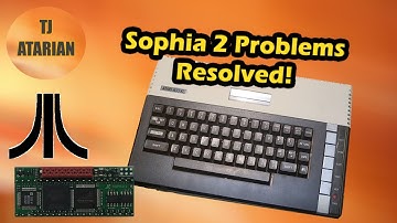 Sophia 2 Problem on Atari 800XL   Fixed!