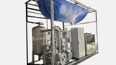 SINOCEAN Dry Ice Plant with CO2 gas recovery system in Saudi Arabia #dryicemachine #dryicefactory