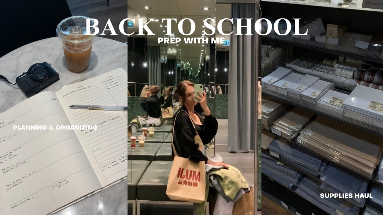 Download PREPARE FOR BACK TO SCHOOL: supplies shopping & haul, planner set up, organization