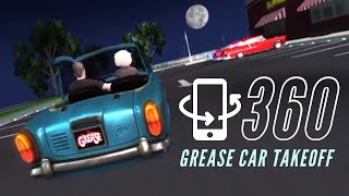 Grease 360° Animated Car Takeoff Scene