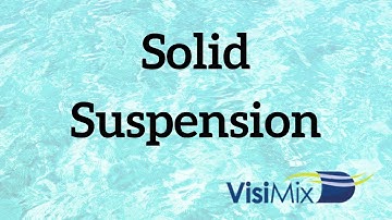 VisiMix- Solid suspension