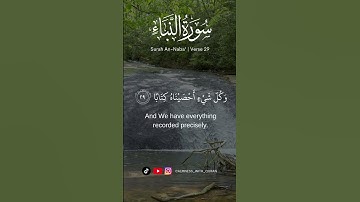 سورة النبأ 27-30