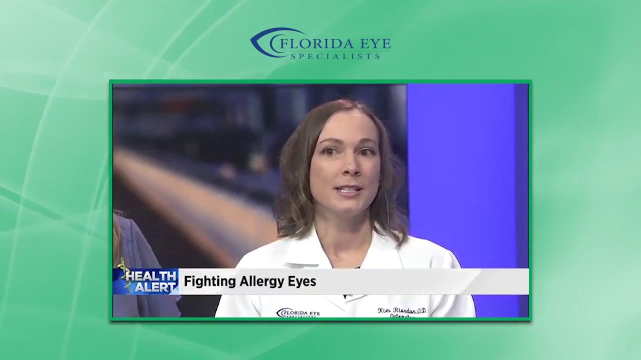 Dr. Riordan on WJXT: Dry Eye vs Allergies - YouTube