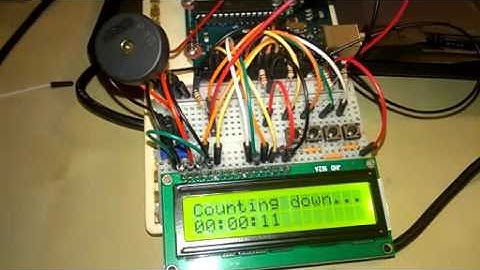 Countdown with LCD