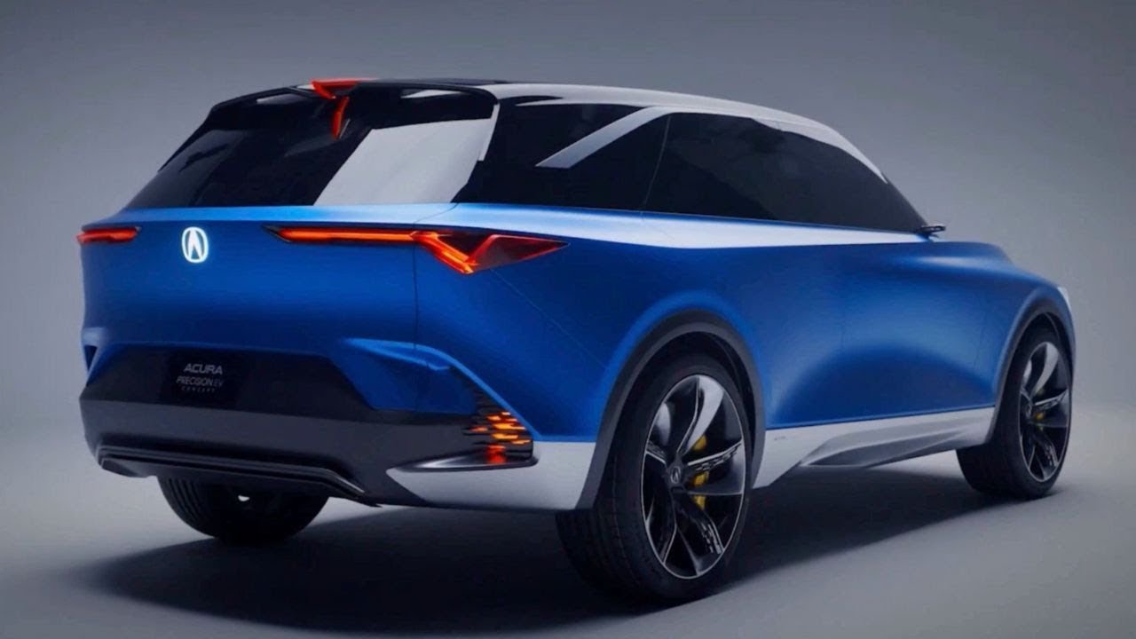 New Acura Precision Electric SUV 2024 SUV EV Concept Design Revealed