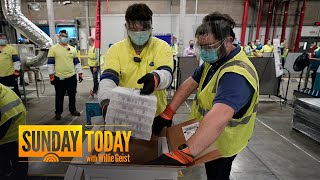 Pfizer Begins Shipping COVID-19 Vaccines | Sunday TODAY