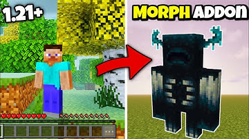 Change Any Mob! Morph Addon for Minecraft PE 1.21+ | Best Morph MOD For MCPE | 100% Working NO LAG! 